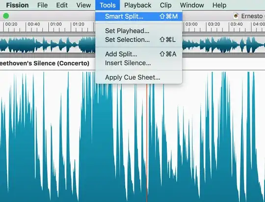 Tools=>Smart Split..