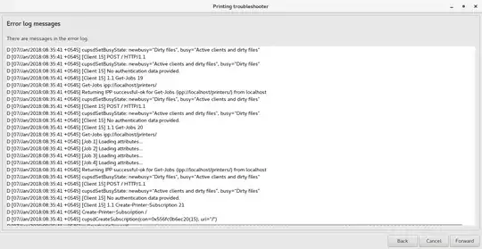 Printing Troubleshooter log