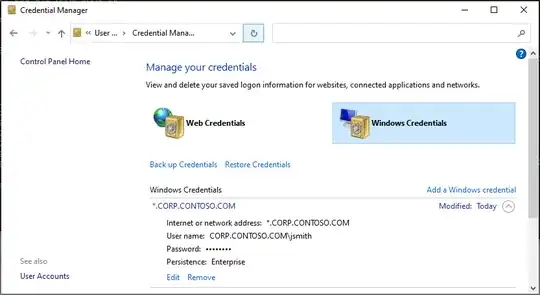 Image of credential manager