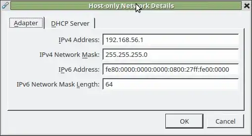 hostonly network tab 1