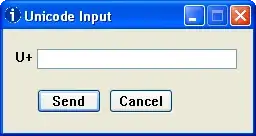 The UnicodeInput Utility screenshot