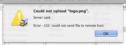 could not send dialog error