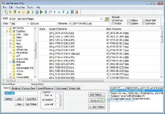 Screenshot of Ken Rename