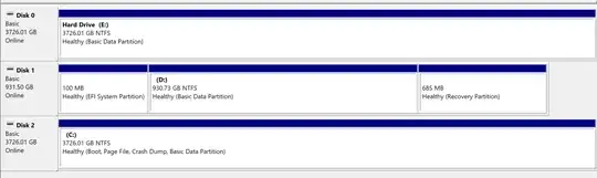 disk management screenshot
