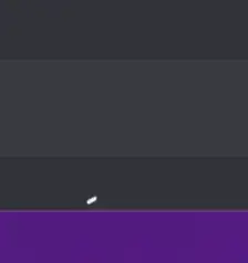 a useless dot drawn over this unfocused text field in Discord