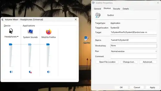 Classic Volume Mixer