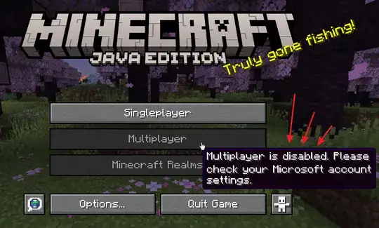 Minecraft in multplayer-disabled mode