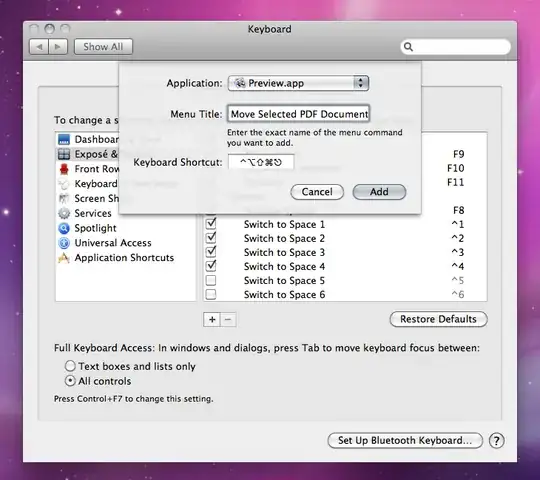 Add Preview Keyboard Shortcut