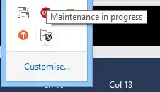 Maintenance in progress
