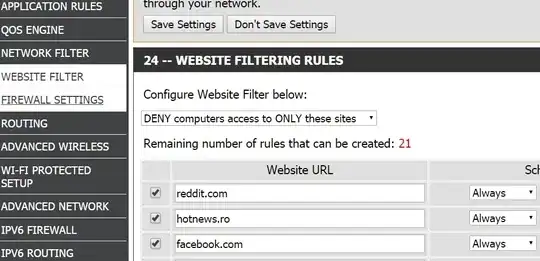 DIR-300 Website Filter - block facebook