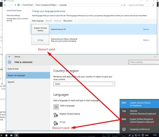 You can see the issue here