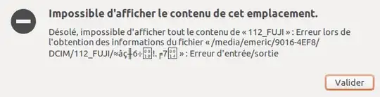 error when reading with Nautilus
