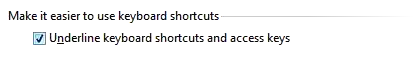 Illustration for "Underline keyboard shortcuts and access keys"