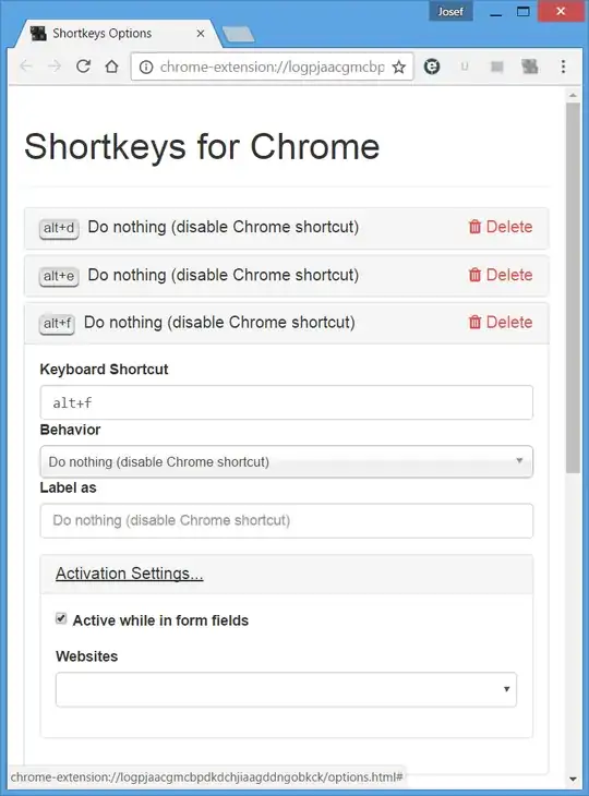 Shortkeys