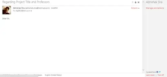 Sent Folder screenshot