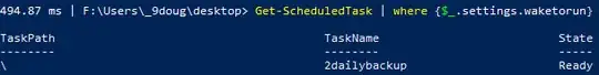 Screenshot get-scheduledTask