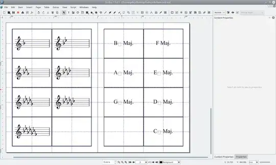 screenshot of layout