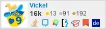 profile for Vickel on Stack Exchange, a network of free, community-driven Q&A sites