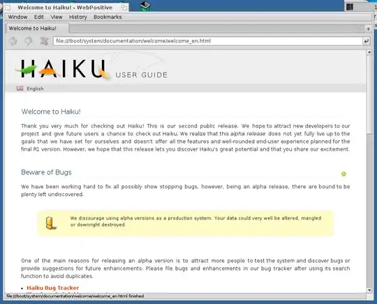 see the tab at the top of the window