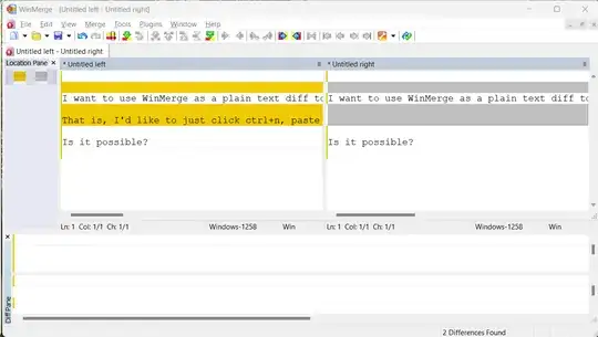 Different text files