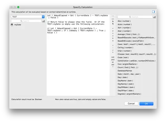 Days elapsed calculation