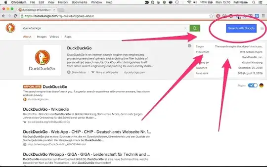 Google search from DuckDuckGo