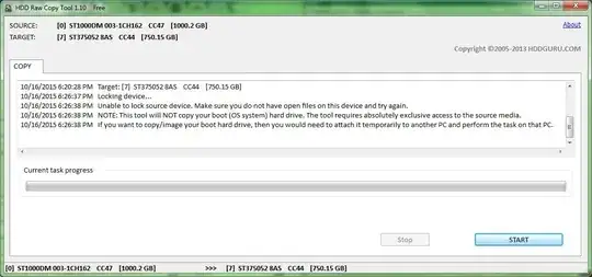 HDD Raw Copy Tool: Unable to lock source device