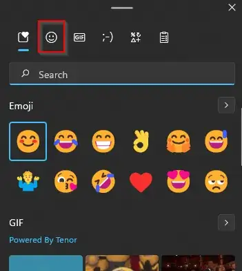 emoji keyboard