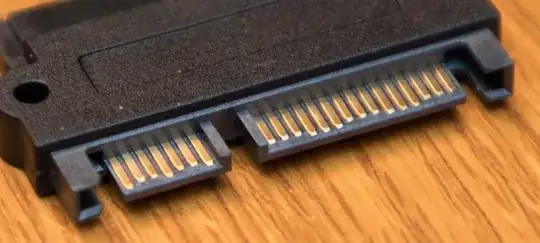 Adapter SATA connectors