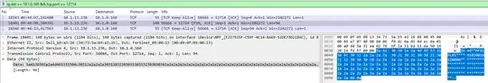 Wireshark screenshot