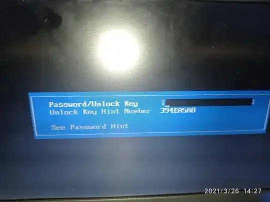 password prompt