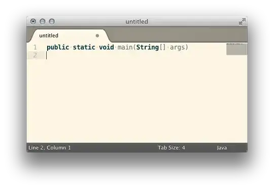 Java syntax highlighting screenshot