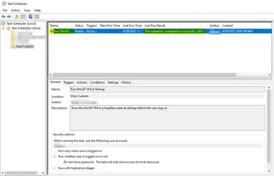 Task Scheduler Success