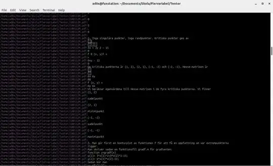 outputs every line in every pdf