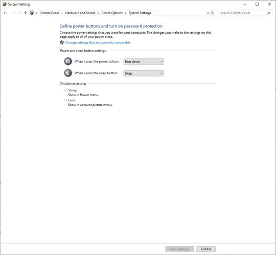Choose what the power buttons do