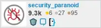 profile for security_paranoid on Stack Exchange, a network of free, community-driven Q&A sites