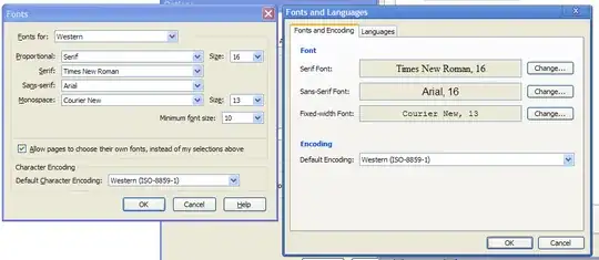 firefox and chrome settings