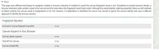 Device info website #1
