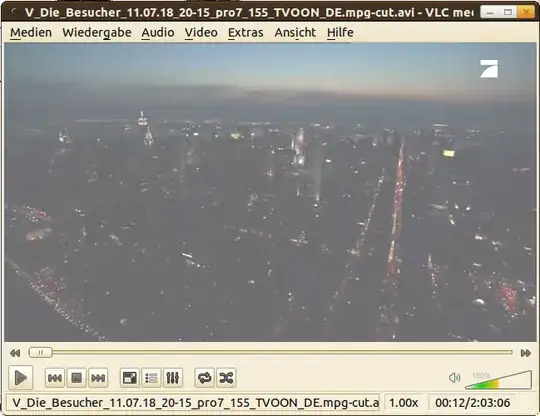 Video in VLC before I open them with totem