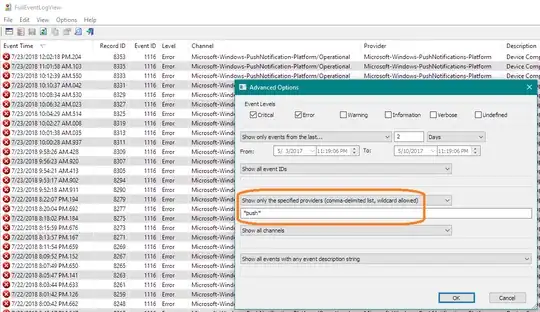 Nirsoft's Full Event Viewer