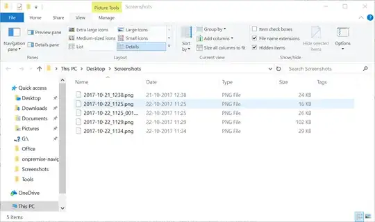 PNG icons not visible