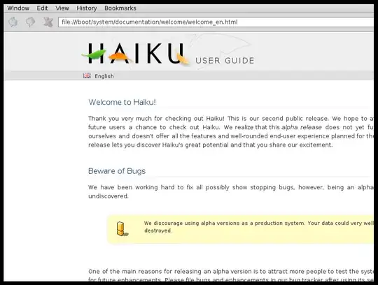 missing yellow tab bar