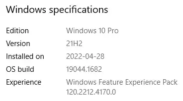 Henke Windows specifications, April 2022. Henke Windows specifications, April 2022.