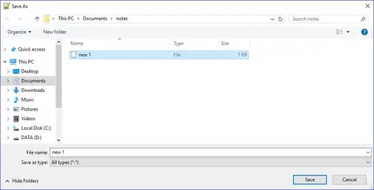 “Save As” dialog