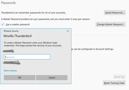 Image of popup dialog asking for Windows account password