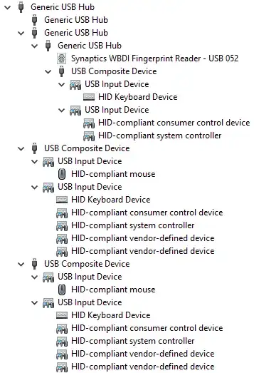 Device Manager by connection