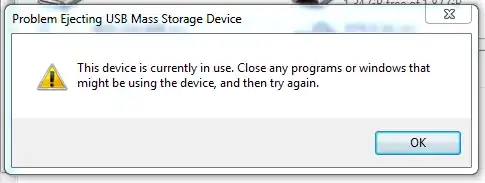Ejection feature fails
