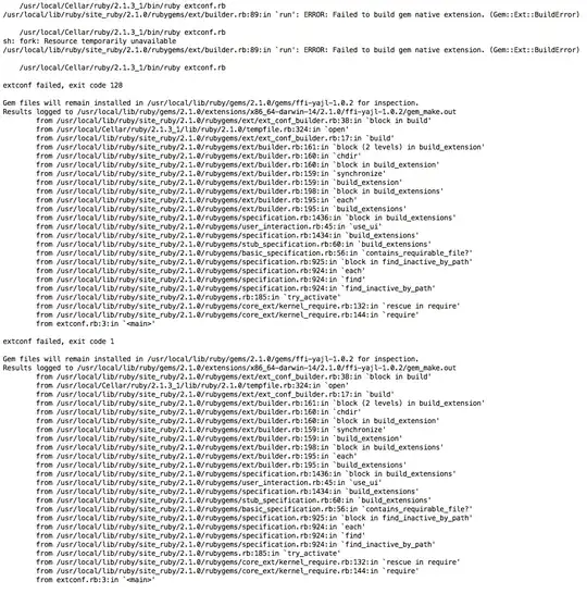 nokogiri install errors