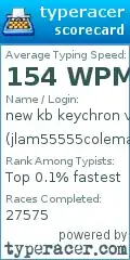 Typeracer flair
