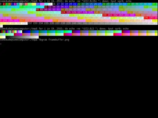 colour output example captured with fbgrab from framebufferconsole